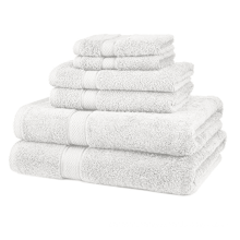 Wholesale hotel luxury white 100% cotton towel set,Bath towel,Face towel
